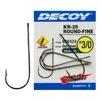 Крючок Decoy KR-29 Worm Round-Fine #1/0 (5 шт/уп) - 1