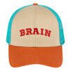Кепка Brain Red Logo 60 Beige/coffee - 2