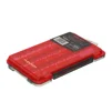 Коробка Azura Safina Lure Box #16 Type-1 175x105x18mm Red clear - 2