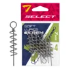 Штопор для силикона Select Soft Lures Screw #4 45mm (7 шт/уп) - 1