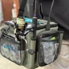 Сумка карповая для рыбалки VA хаки 32см/25см/26см - 5