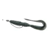 Силікон Keitech Mad Wag 7" #207 Green Pumpkin PP. FLK (за 1шт) к:green pumpkin pp. flk - 8