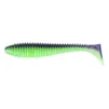 Силікон Keitech Swing Impact Fat 3.8" PAL#06 Violet Lime Berry (за 1шт) - 1
