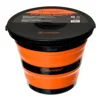 Ведро силиконове с крышкой Forrest Folding Bucket Orange with cover 5л - 1
