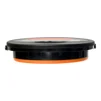 Ведро силиконове с крышкой Forrest Folding Bucket Orange with cover 5л - 5