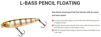 Воблер Duel L-Bass Pencil 75F 75mm 7.5g GSWS - 2