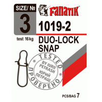 Застежка американка Fanatik 1019-3 тест 16 кг