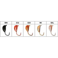 Банан W Spider ризький колір NI 2мм гачок Maruto (Вага: 0,22г) №15 (за 1шт)