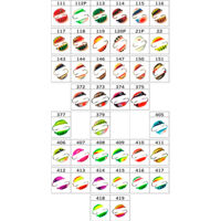 Банан W Spider ризький (фарбування) колір 377 2,5мм гачок Maruto (Вага: 0,4г) №40 (за 1шт)