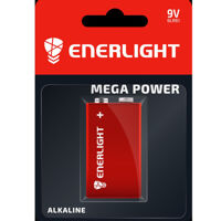 Батарейка Enerlight MEGA POWER 6LR61 BLI 6F22 (крона) 1 шт. (90220101)