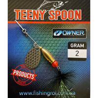 Блешня Fishing ROI Teeny Spoon Indiana 2,0г 001 Fly B