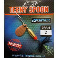 Блешня Fishing ROI Teeny Spoon Indiana 2,0г 003 Fly B