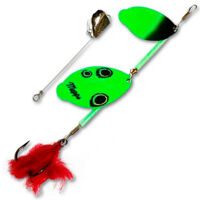 Блешня Mepps Tandem Brochet №3 27г OR/Black-Green