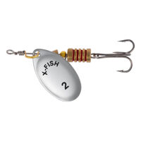 Блесна X-Fish Stark №2 4.5g Silver