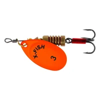 Блесна X-Fish Stark №3 6g Nikel UV orange