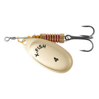Блесна X-Fish Stark №4 9.5g Gold
