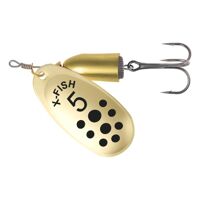 Блешня X-Fish Wolf №5 12,5g Gold