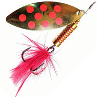 Блесна Lucky John Spin X Long 05  12.0г / GR