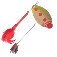 Блешня Mepps Lusox Fluo Hot Chartreuse/Gold 20.5г (30 311 003)