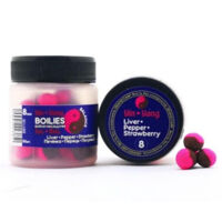 Бойли Grandcarp Інь-янь Печінка•Перець•Полуниця 8 мм 50 шт