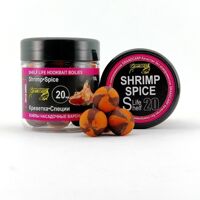 Бойли насадочні варені Grandcarp КРЕВЕТКА/СПЕЦІЇ серія TACTIC Ø20 мм