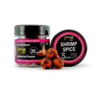 Бойли насадочнi розчиннi Креветка•Спеції  Ø20 мм
