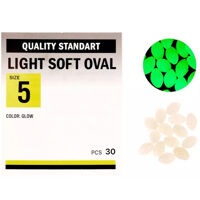 Бусинка Kalipso Light soft oval №5(30)glow