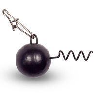 Чорний "Штопор" Дніпро Свинець (по 1 шт.) – 5 г