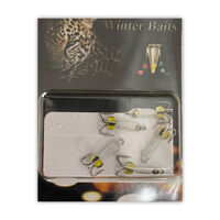 Чорт з петлею з коронкою (короткий) білий Ø 2 Вага: 0.3 г №19