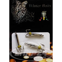 Чорт Winter Baits із петлею (довгий) гальваніка Ø 1,5 нікеель Вага: 0.3 г №100