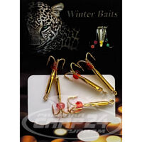 Чорт Winter Baits із петлею (довгий) гальваніка Ø 1,5 золото - A Вага: 0.3 г №99