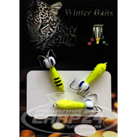 Чорт Winter Baits кольоровий (довгий) Ø 3  жовтий Вага: 0.9 г №93