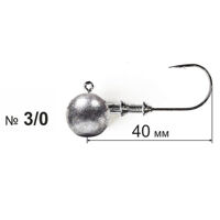 Джиг-головка 90° гачок #3/0 (по 1 шт.) - 10 г