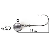 Джиг-головка 90° гачок #5/0 (по 1 шт.) - 5 г