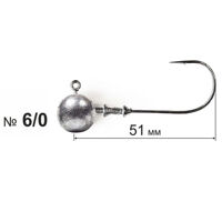 Джиг-головка 90° гачок #6/0 (по 1 шт.) - 5 г