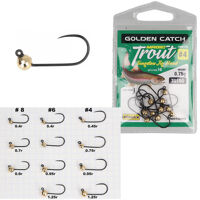 Джиг головка вольфрамовая GC Trout Magic TG10G №4 0.45г (1шт)