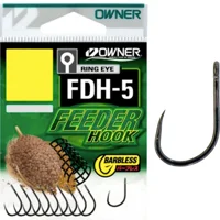 Гачки "Owner" 56945-08 FDH-5 : Iseama-BL w/ EYE безбородий