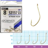 Гачки "Owner" Straw Hook 53157-08