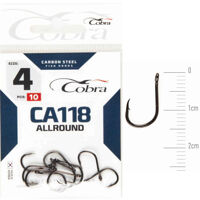 Гачок Cobra ALLROUND (сер.CA118/ 004) *10шт.