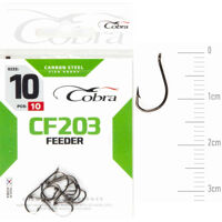 Гачок Cobra FEEDER (сер.CF203/ 010) *10шт.