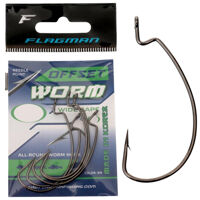 Гачок Flagman Worm Offset №1/0