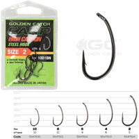 Крючок Golden Catch Carp 1001BN №4(6шт)