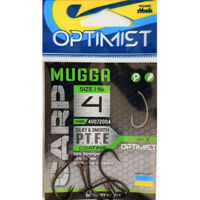 Крючок Optimist MUGGA Teflon №4