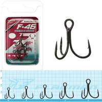 Гачок потрійний Flagman F46 BN #2 5pcs