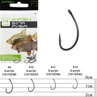 Гачок X-Fish "Бiла риба" #10 (8 шт/уп)