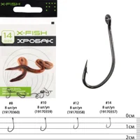 Гачок X-Fish Хробак #10 (8 шт/уп)