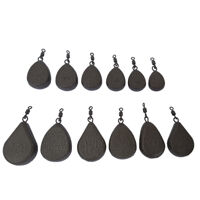 Грузило короповий Плоский, 100г (не фарбовані на петлі)