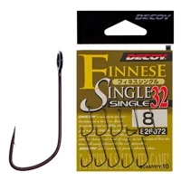 Крючок Decoy Single32 #4 (10 шт/уп)