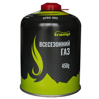 Картридж газовий Tramp різьбовий 450гр UTRG-002