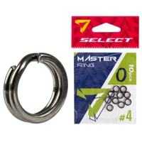 Кольцо заводное Select Master Ring #4 6mm (10 шт/уп)